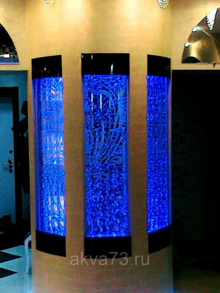 Пузырьковая панель размером: 0,75х2,2м из немецкого оргстекла марки PLEXIGLAS (Водно-пузырьковая панель) — фото 2